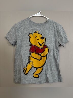 Disney Winnie The Pooh T-Shirt Gray Women’s Size XS